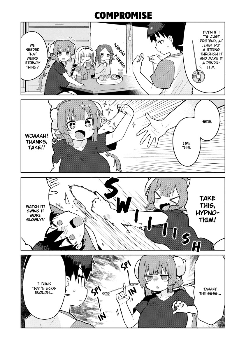 Miss Kobayashi's Dragon Maid: Ilulu Doesn't Understand Love chapter 4 page 3