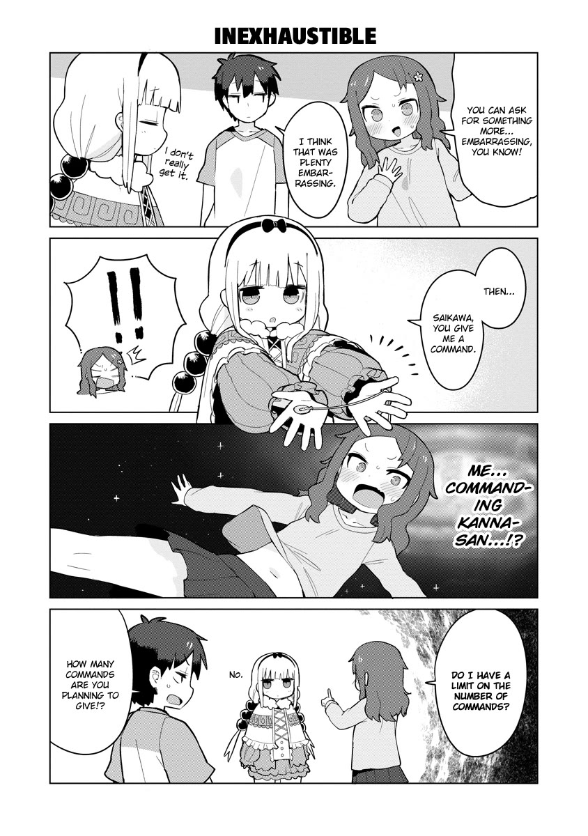 Miss Kobayashi's Dragon Maid: Ilulu Doesn't Understand Love chapter 4 page 8