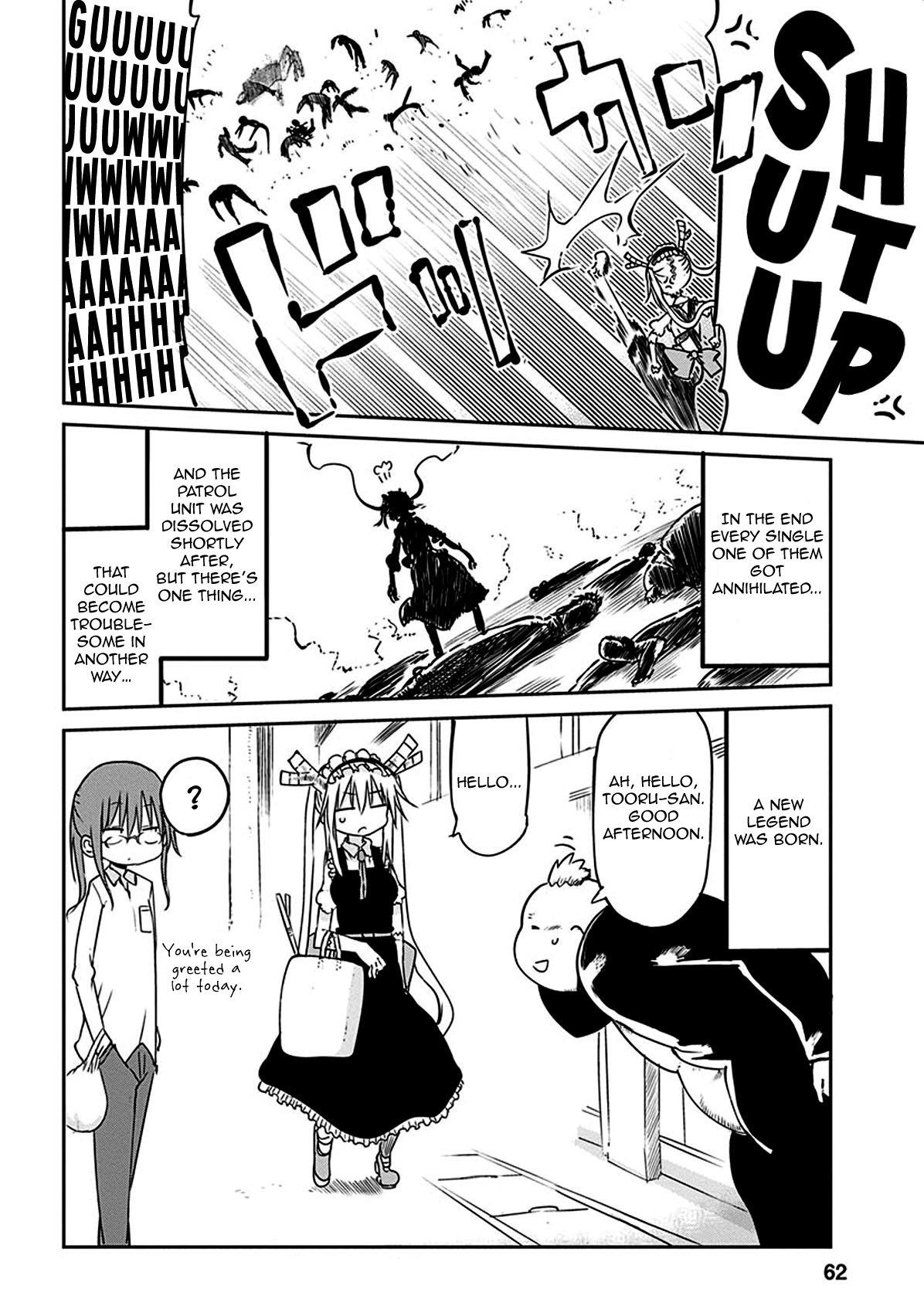 Miss Kobayashi's Dragon Maid: Ilulu Doesn't Understand Love chapter 43 page 18