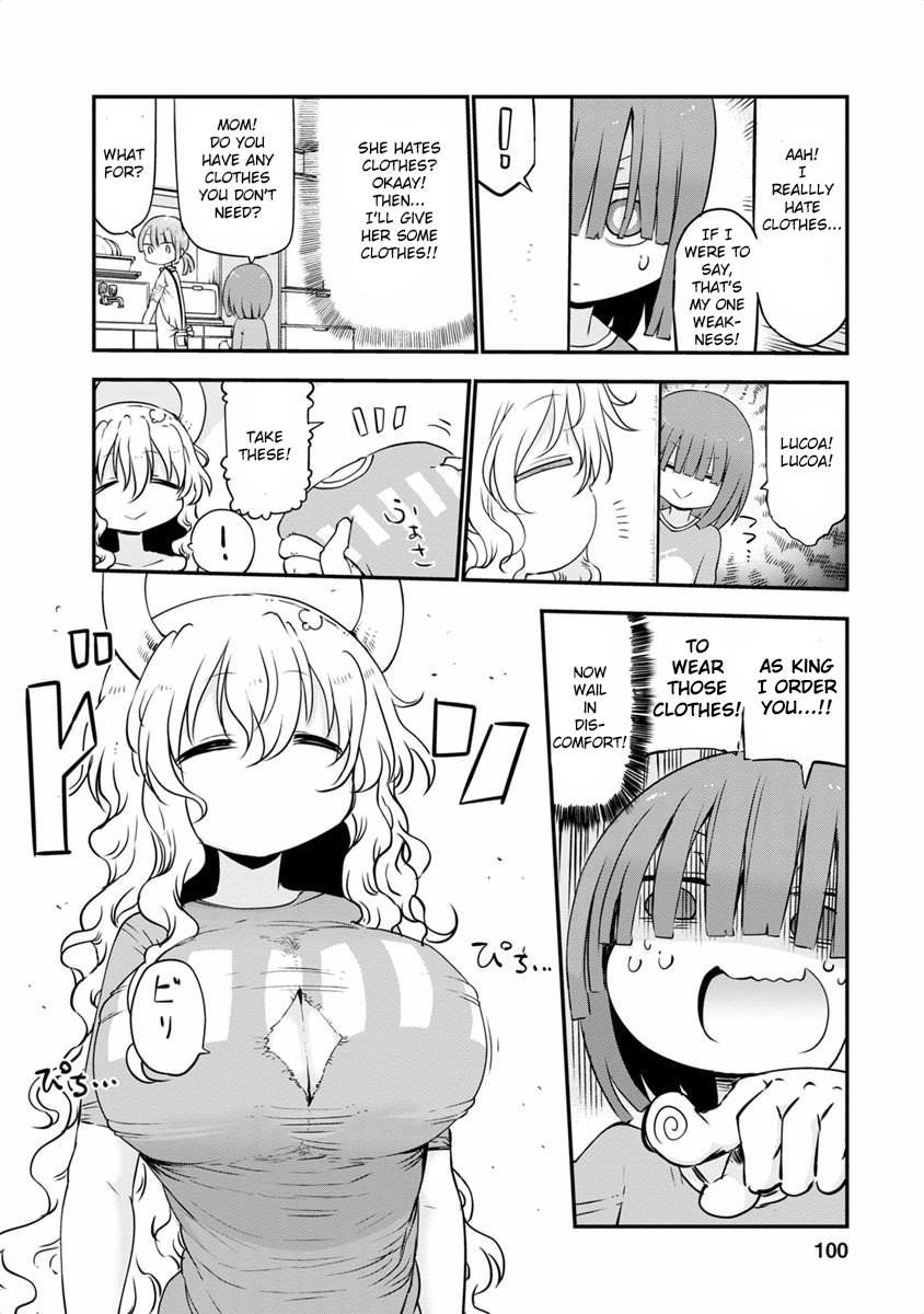 Miss Kobayashi's Dragon Maid: Ilulu Doesn't Understand Love chapter 46 page 4