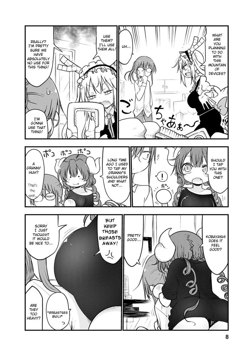 Miss Kobayashi's Dragon Maid: Ilulu Doesn't Understand Love chapter 49 page 7