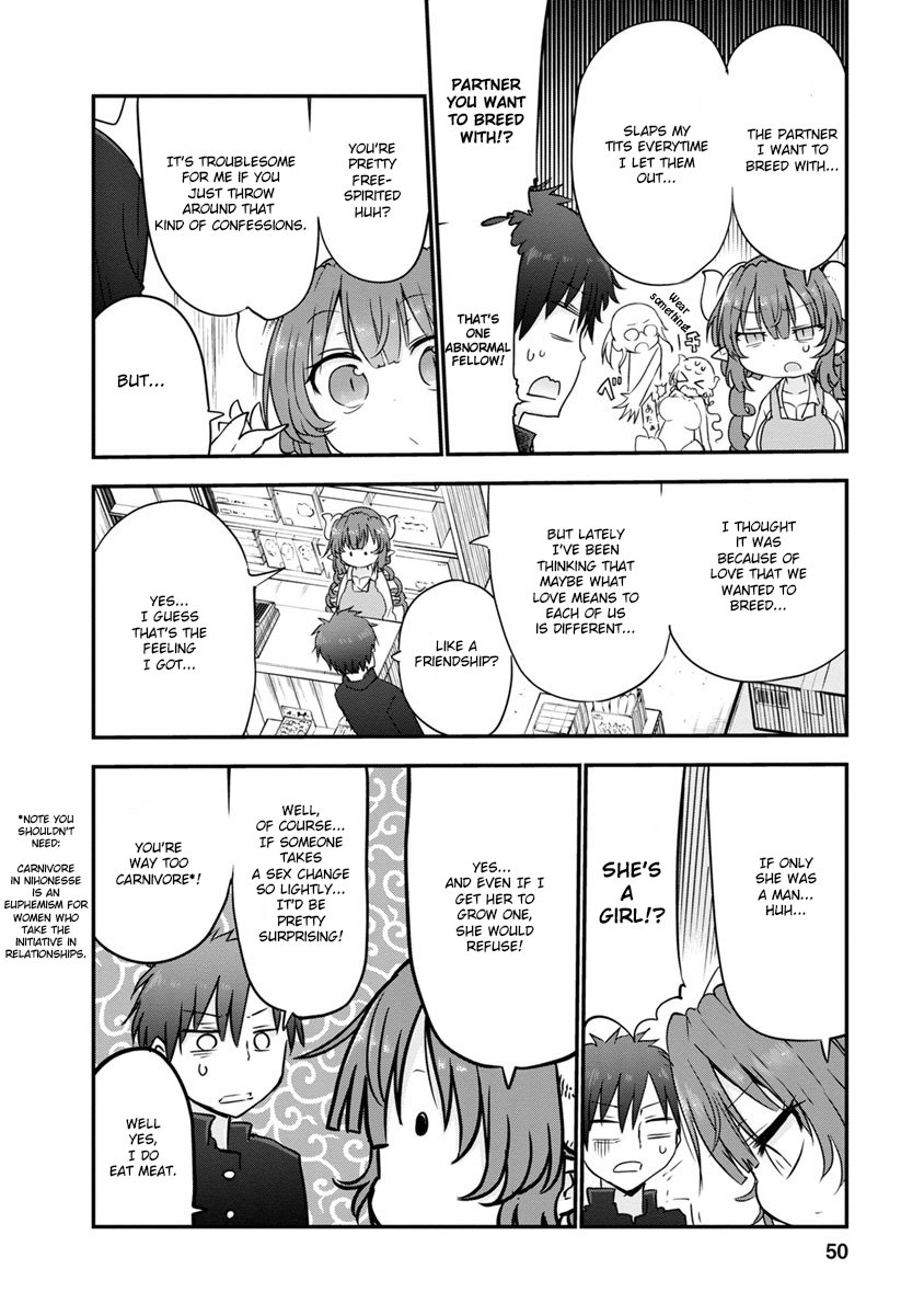 Miss Kobayashi's Dragon Maid: Ilulu Doesn't Understand Love chapter 52 page 6