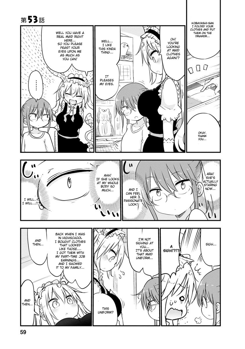 Miss Kobayashi's Dragon Maid: Ilulu Doesn't Understand Love chapter 53 page 1