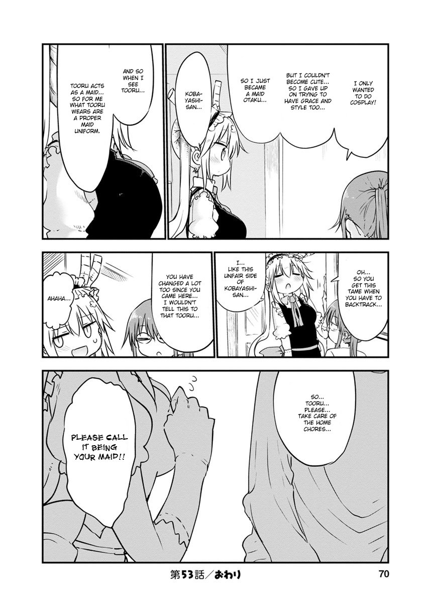 Miss Kobayashi's Dragon Maid: Ilulu Doesn't Understand Love chapter 53 page 12