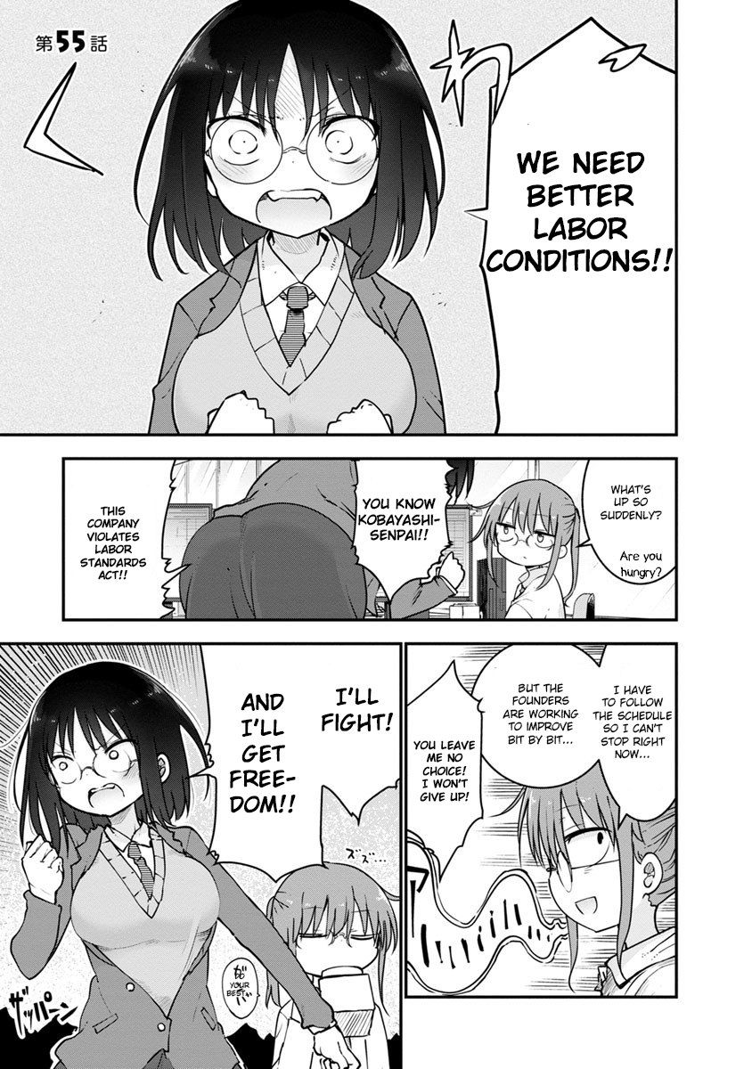 Miss Kobayashi's Dragon Maid: Ilulu Doesn't Understand Love chapter 55 page 1