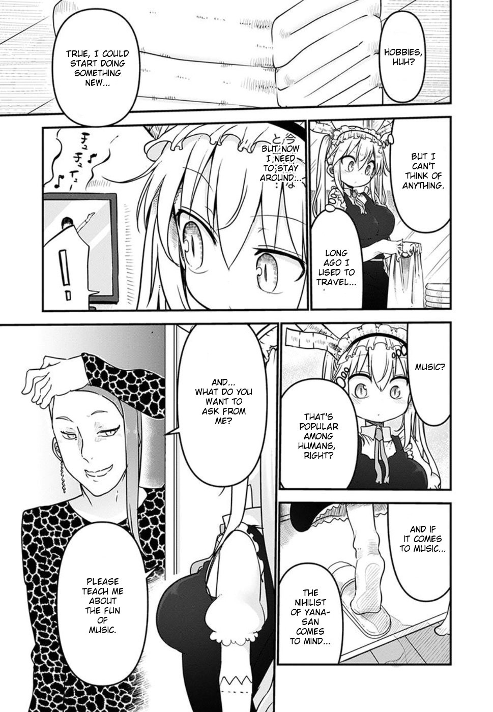 Miss Kobayashi's Dragon Maid: Ilulu Doesn't Understand Love chapter 60 page 3