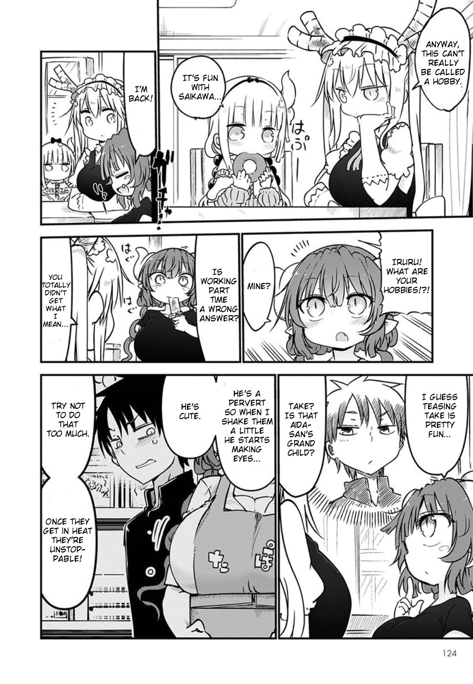 Miss Kobayashi's Dragon Maid: Ilulu Doesn't Understand Love chapter 60 page 8