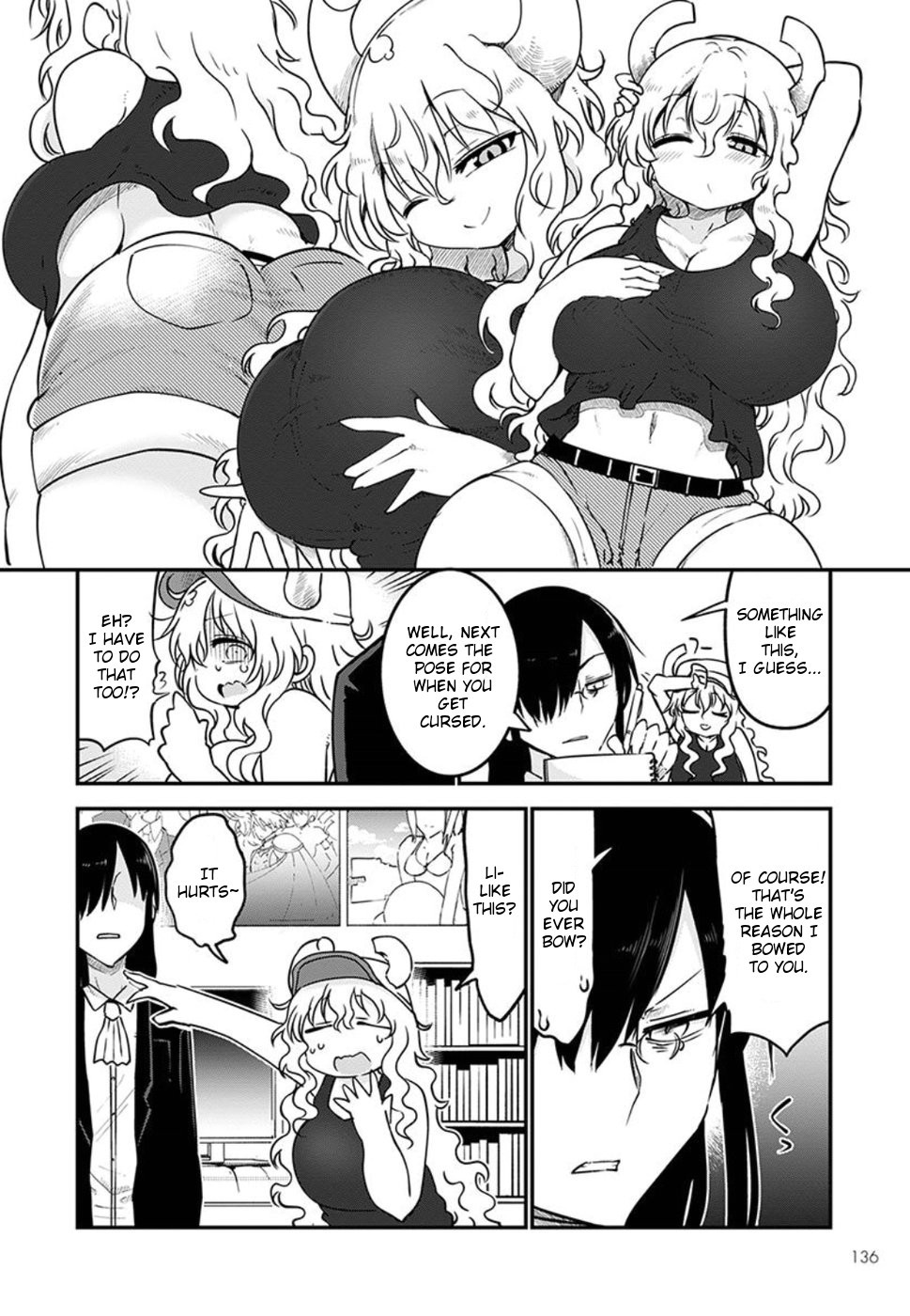 Miss Kobayashi's Dragon Maid: Ilulu Doesn't Understand Love chapter 61 page 8