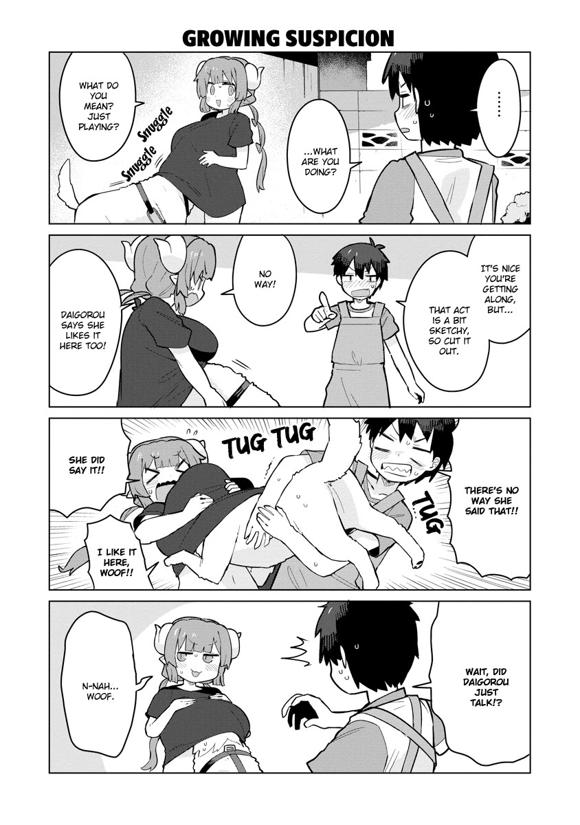 Miss Kobayashi's Dragon Maid: Ilulu Doesn't Understand Love chapter 7 page 12