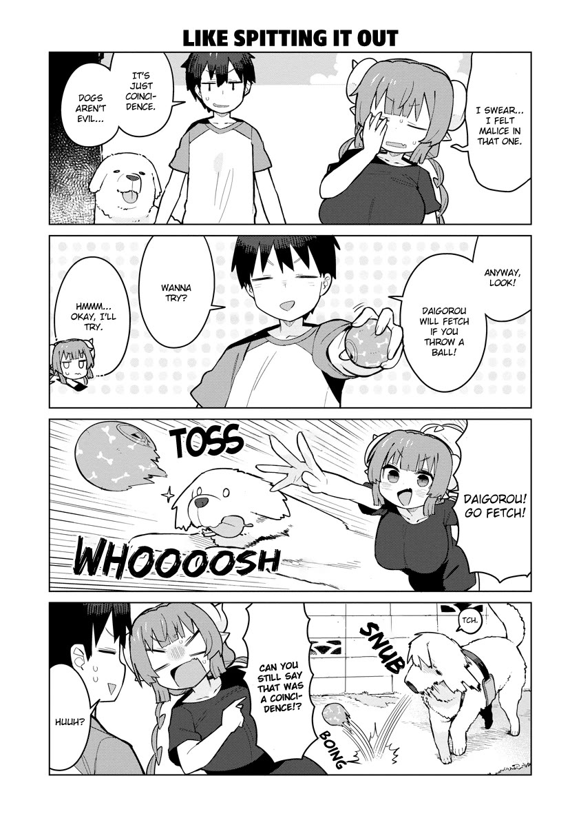 Miss Kobayashi's Dragon Maid: Ilulu Doesn't Understand Love chapter 7 page 4