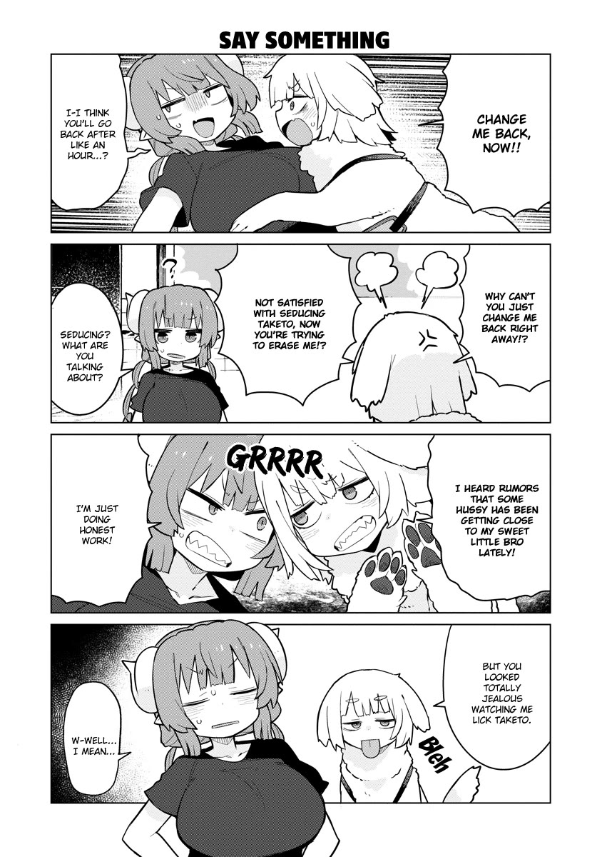 Miss Kobayashi's Dragon Maid: Ilulu Doesn't Understand Love chapter 7 page 9
