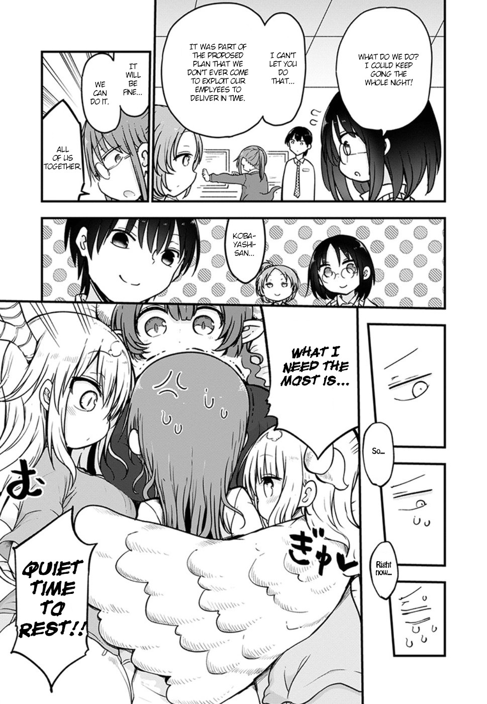 Miss Kobayashi's Dragon Maid: Ilulu Doesn't Understand Love chapter 83 page 11