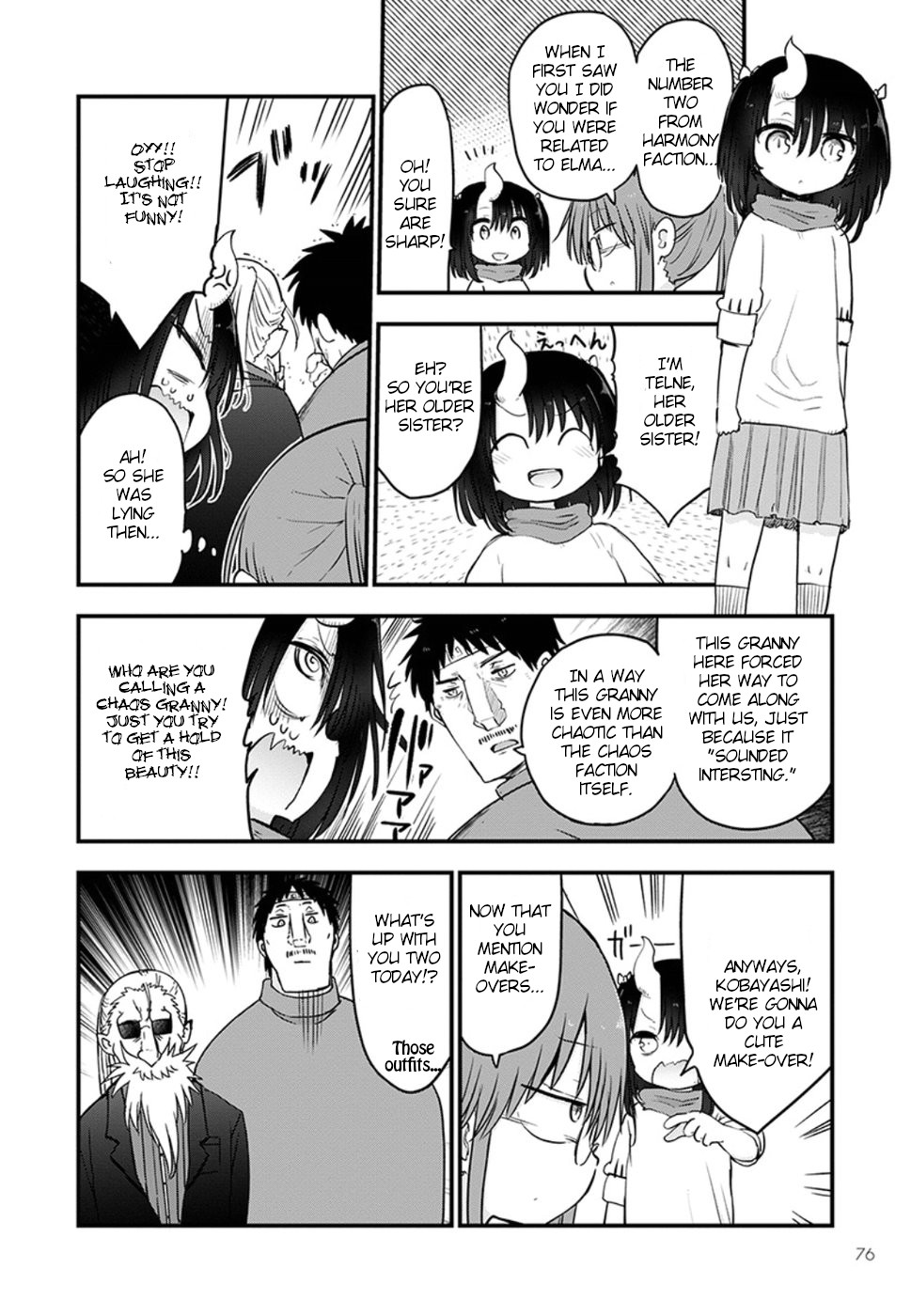 Miss Kobayashi's Dragon Maid: Ilulu Doesn't Understand Love chapter 84 page 9