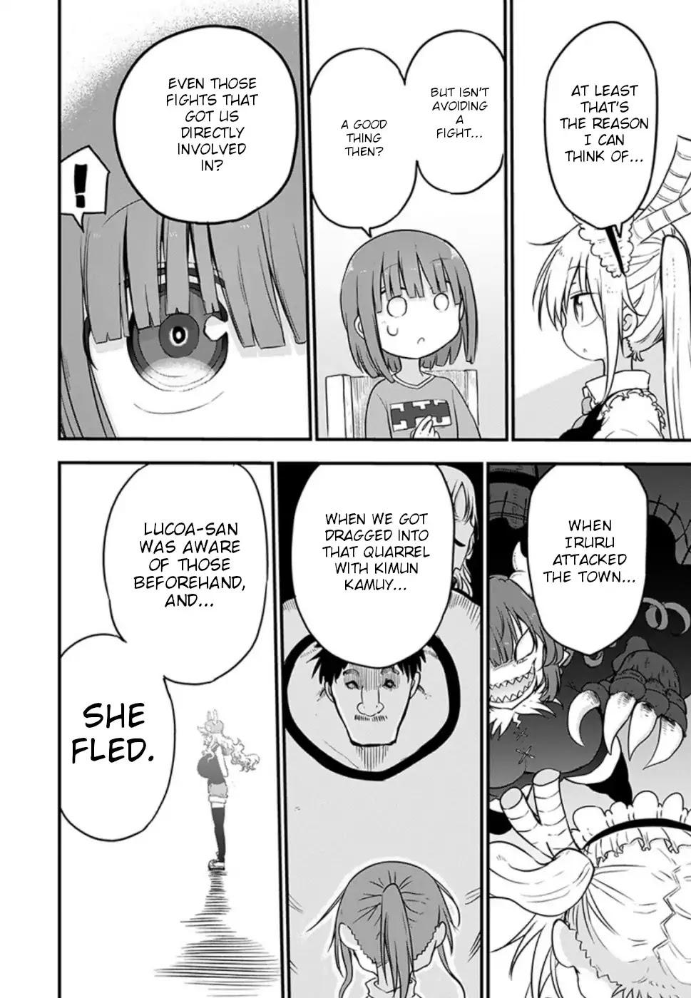Miss Kobayashi's Dragon Maid: Ilulu Doesn't Understand Love chapter 87 page 6