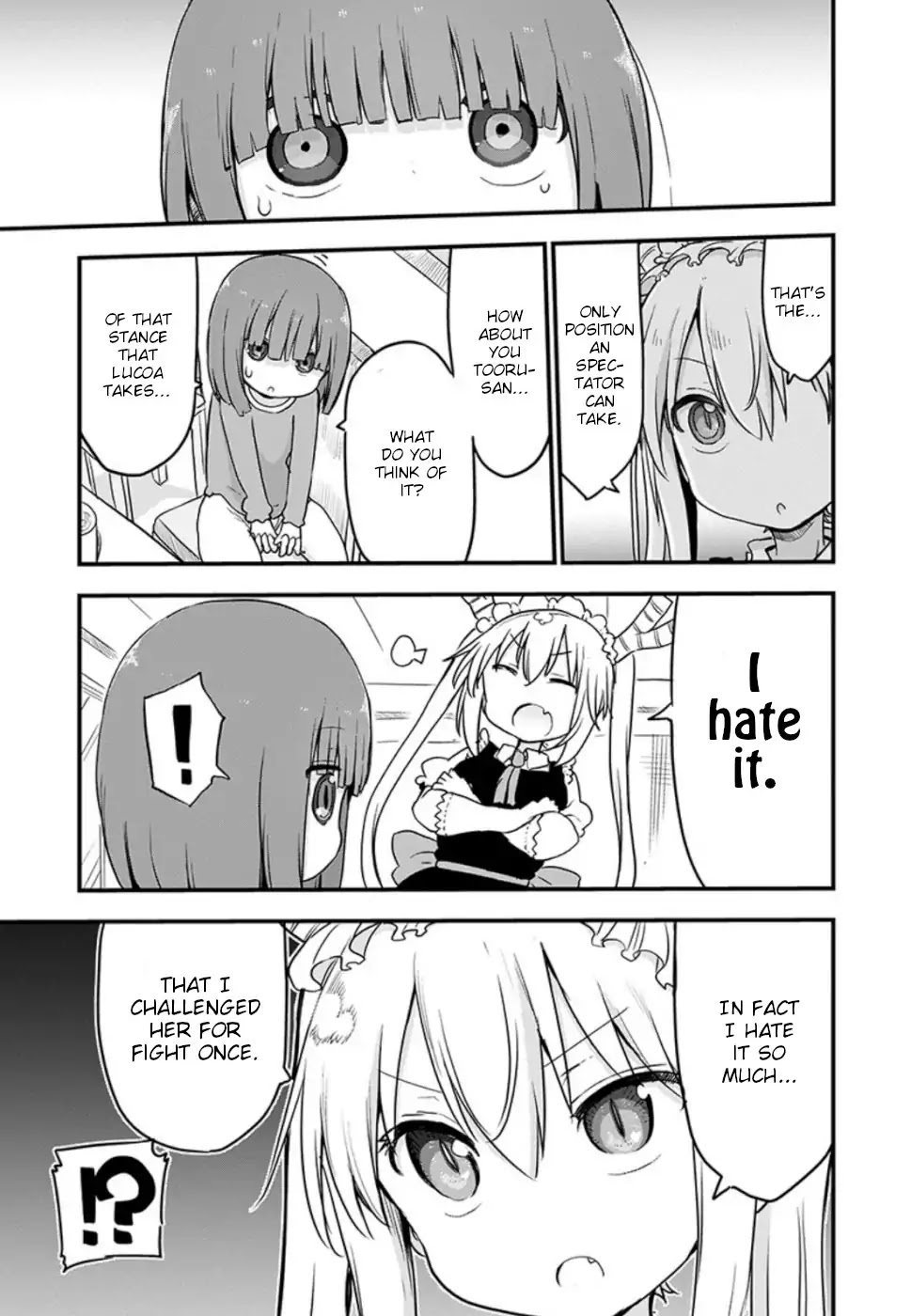Miss Kobayashi's Dragon Maid: Ilulu Doesn't Understand Love chapter 87 page 7