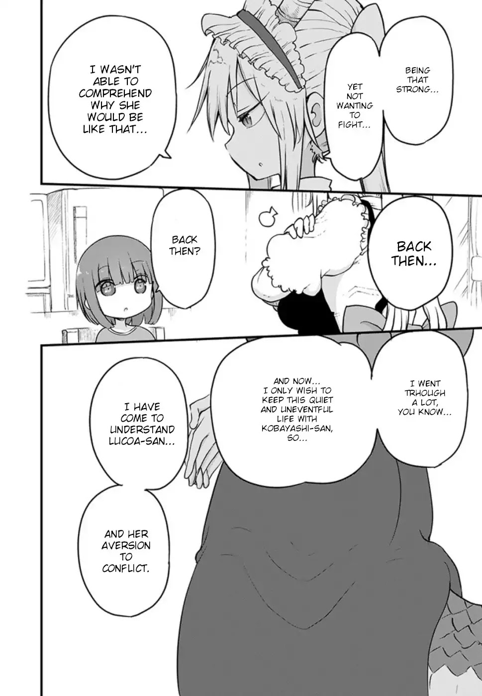Miss Kobayashi's Dragon Maid: Ilulu Doesn't Understand Love chapter 87 page 9