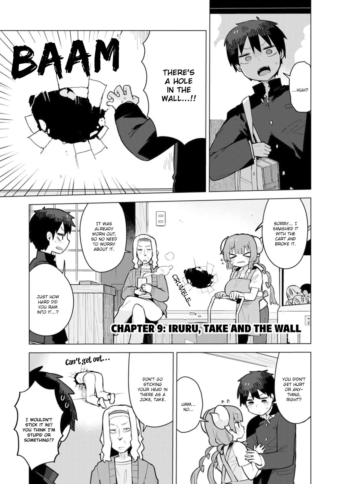 Miss Kobayashi's Dragon Maid: Ilulu Doesn't Understand Love chapter 9 page 1
