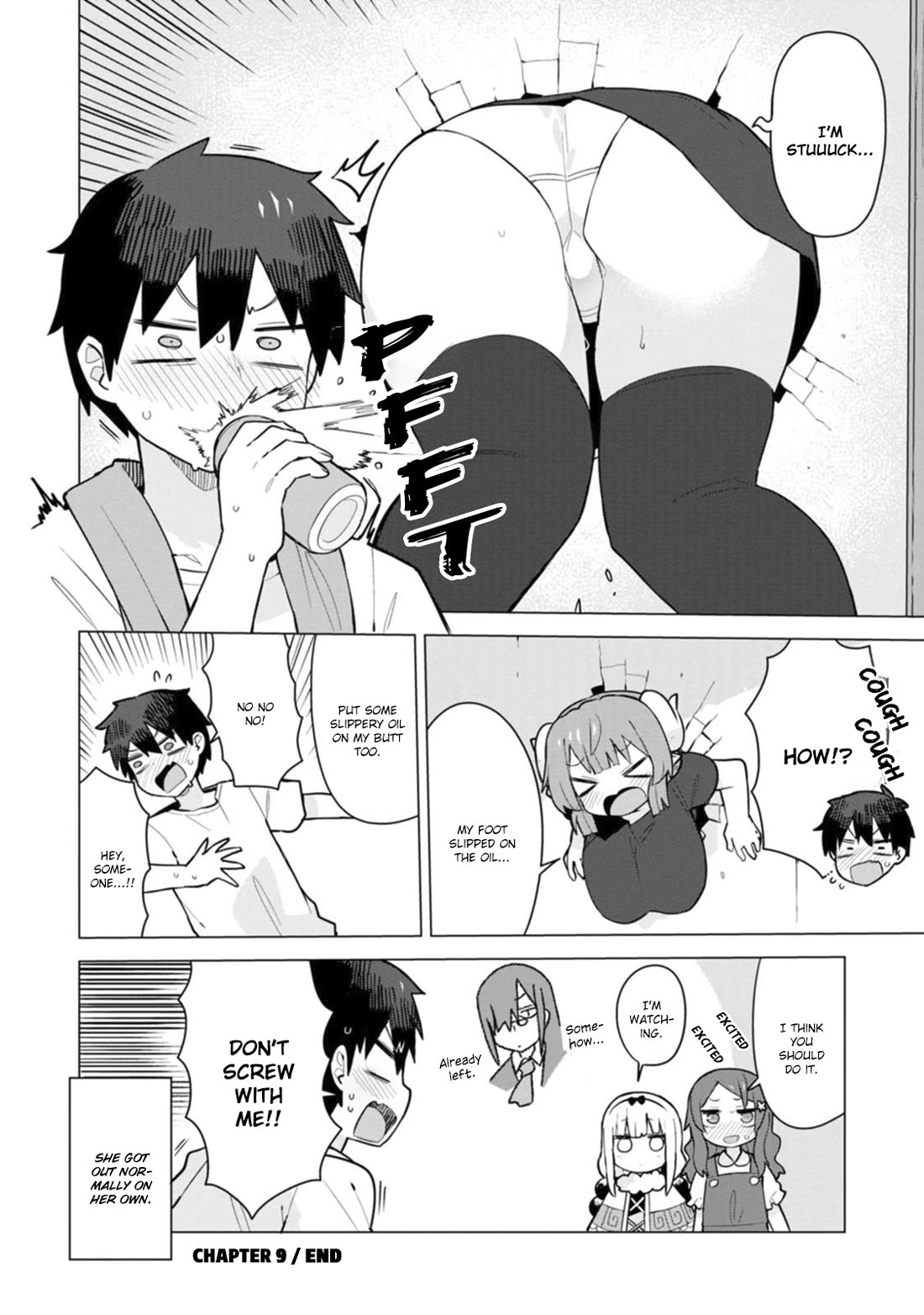Miss Kobayashi's Dragon Maid: Ilulu Doesn't Understand Love chapter 9 page 14