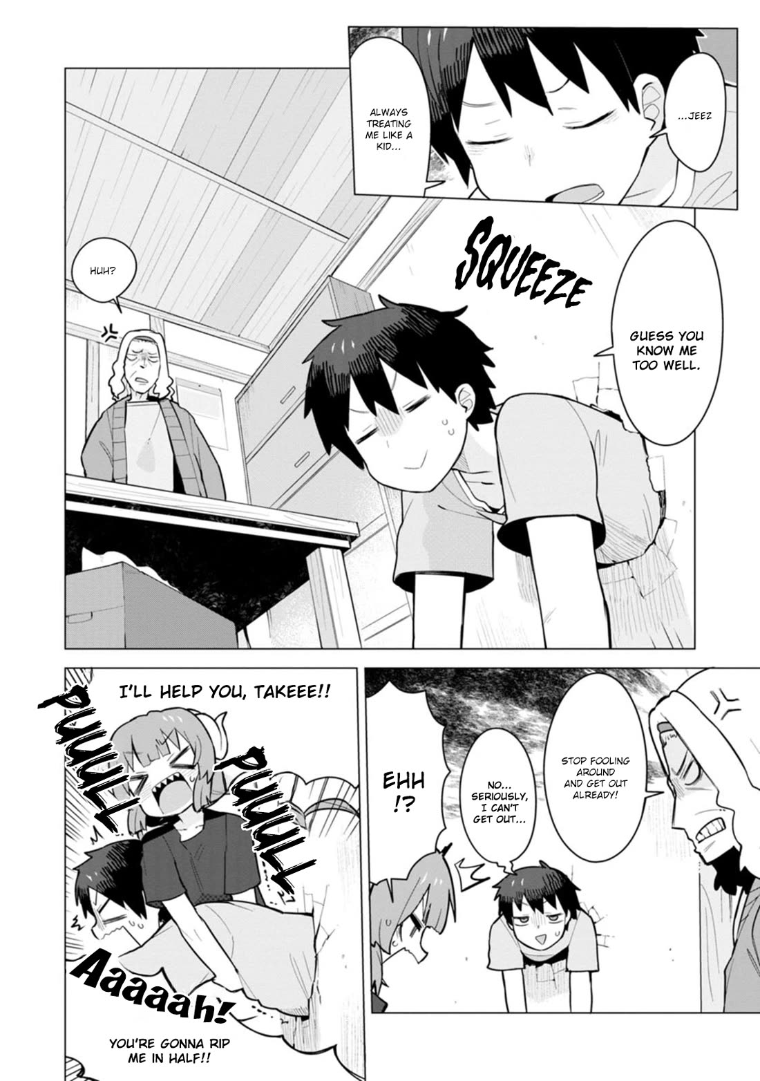Miss Kobayashi's Dragon Maid: Ilulu Doesn't Understand Love chapter 9 page 2