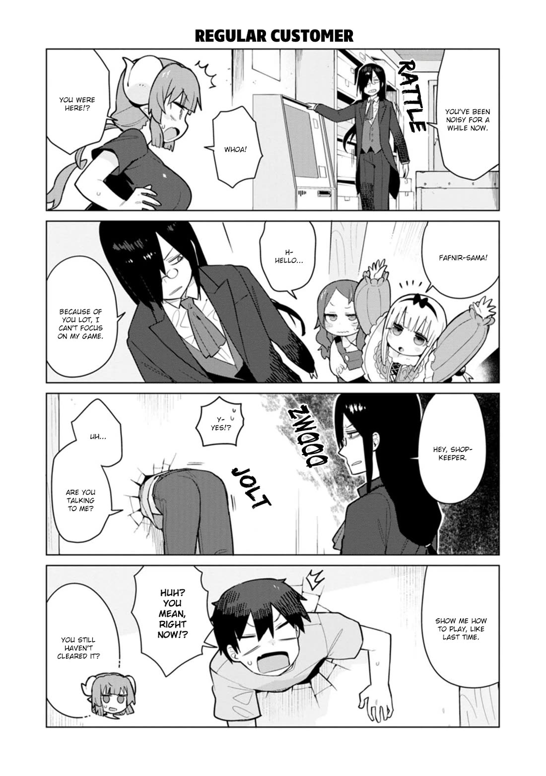 Miss Kobayashi's Dragon Maid: Ilulu Doesn't Understand Love chapter 9 page 7