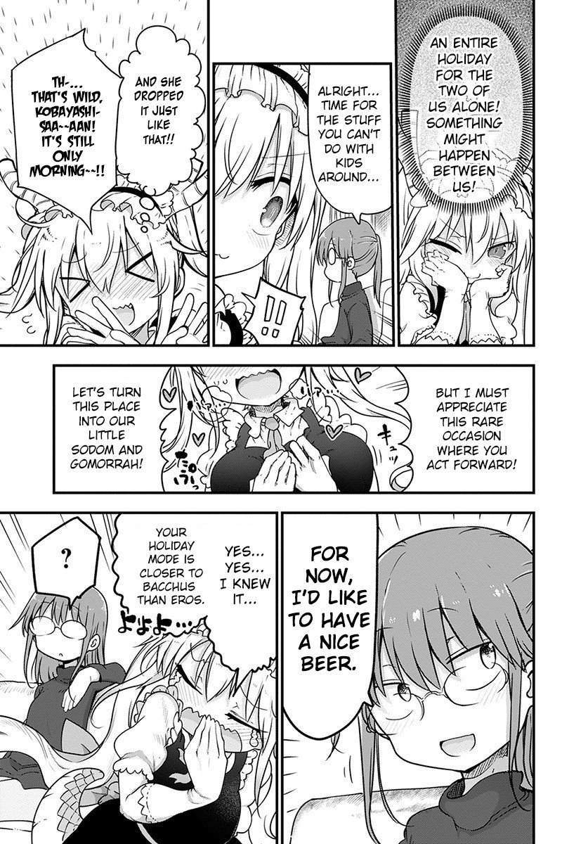 Miss Kobayashi's Dragon Maid: Ilulu Doesn't Understand Love chapter 91 page 4