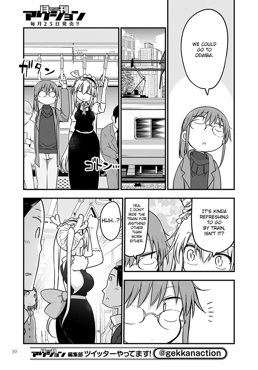 Miss Kobayashi's Dragon Maid: Ilulu Doesn't Understand Love chapter 91 page 8