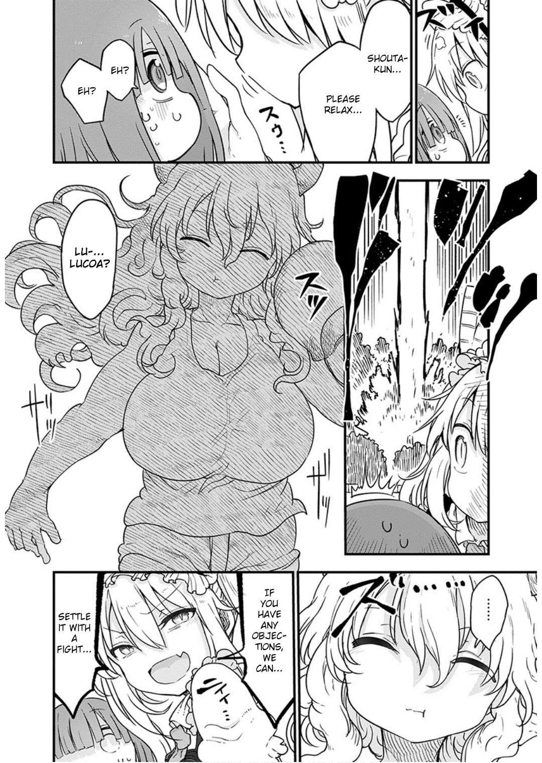 Miss Kobayashi's Dragon Maid: Ilulu Doesn't Understand Love chapter 95 page 10