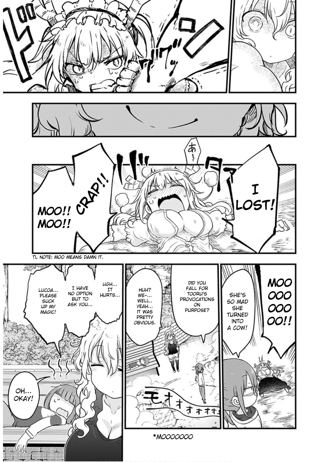 Miss Kobayashi's Dragon Maid: Ilulu Doesn't Understand Love chapter 95 page 13