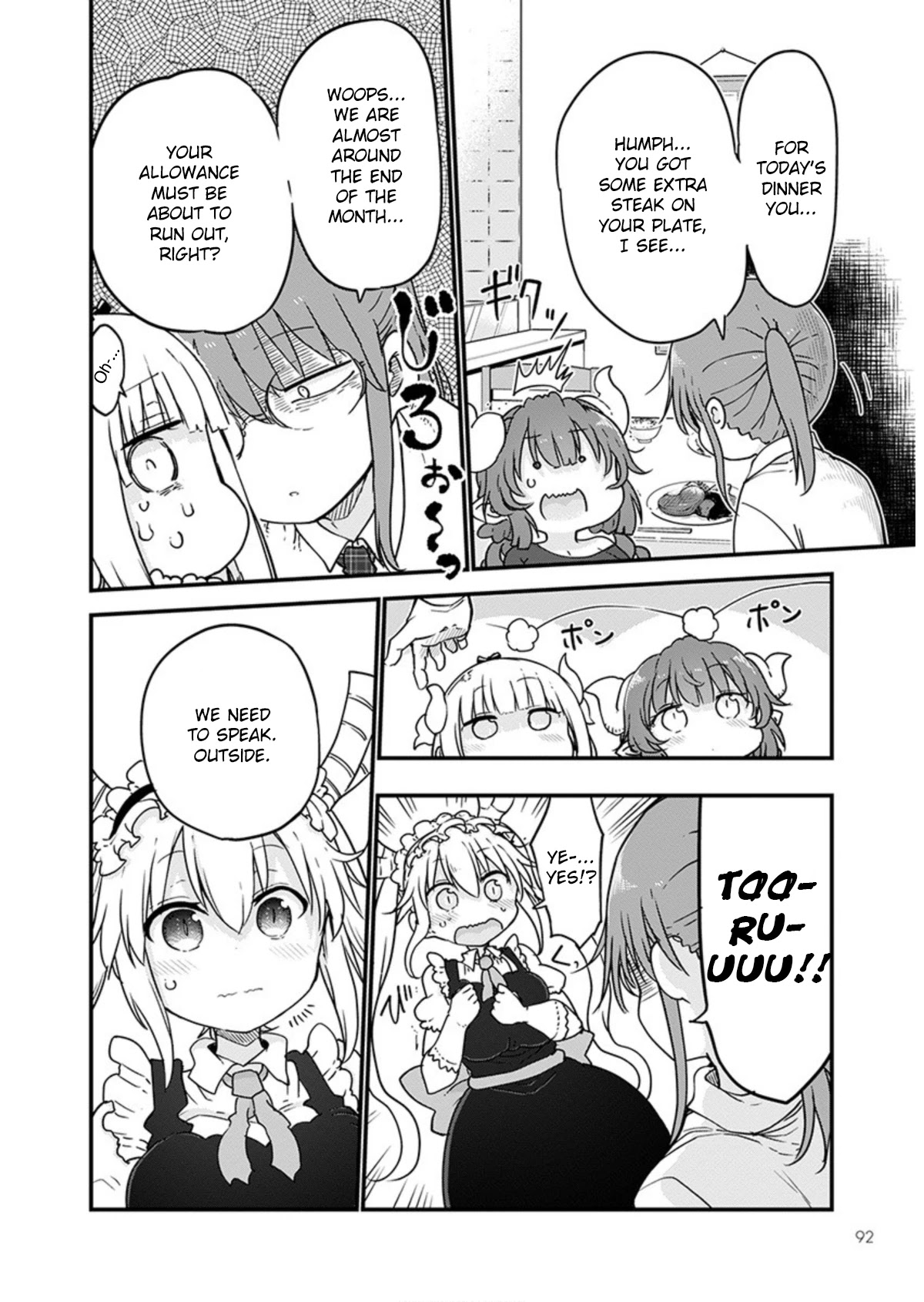 Miss Kobayashi's Dragon Maid: Ilulu Doesn't Understand Love chapter 97 page 10