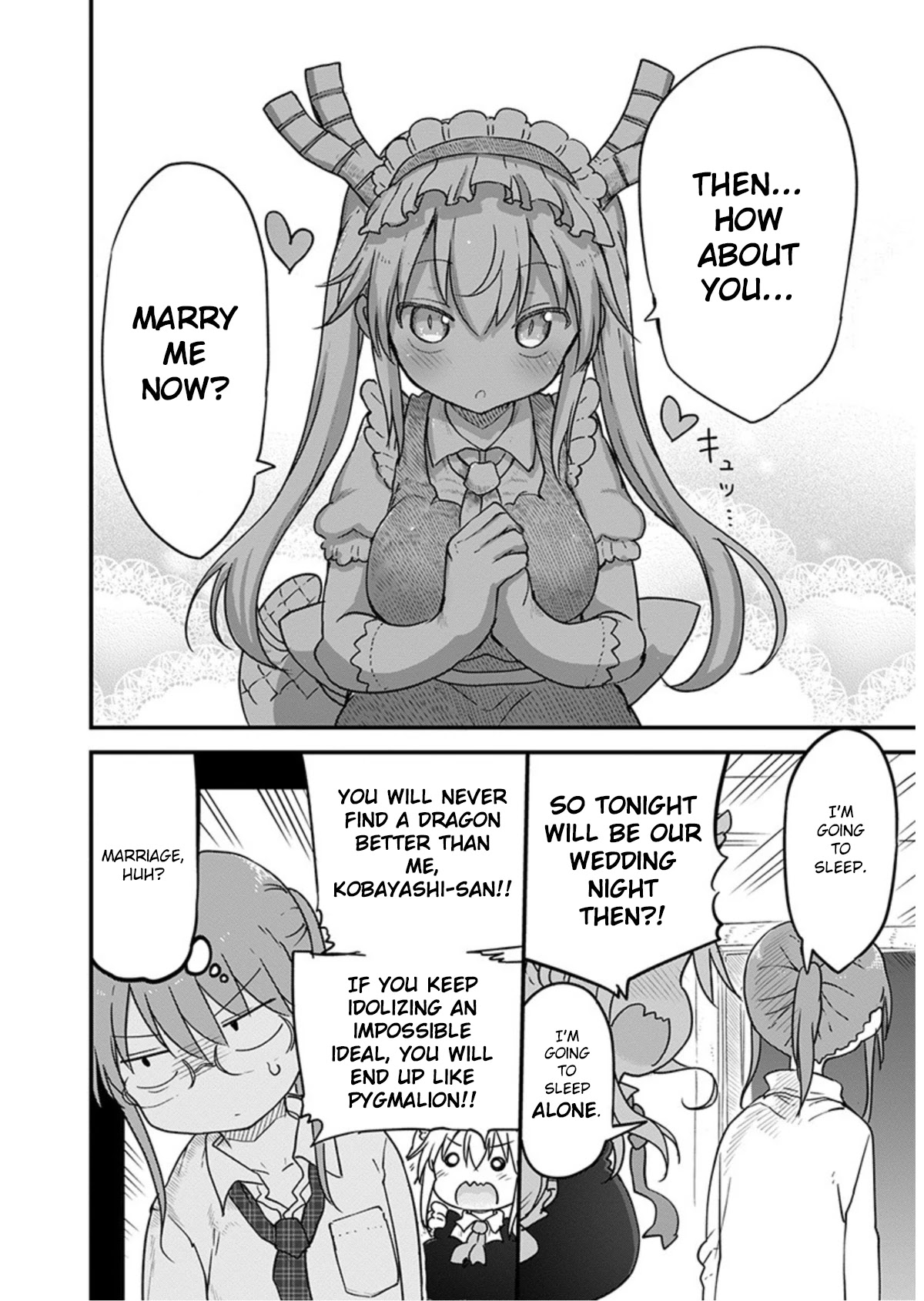 Miss Kobayashi's Dragon Maid: Ilulu Doesn't Understand Love chapter 97 page 4