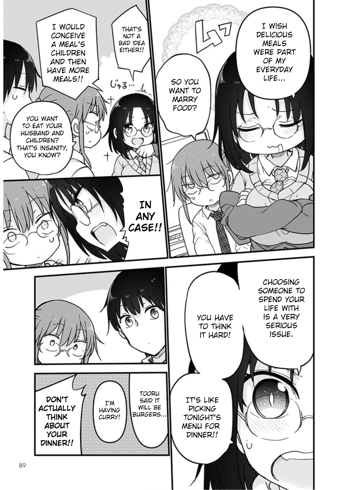 Miss Kobayashi's Dragon Maid: Ilulu Doesn't Understand Love chapter 97 page 7