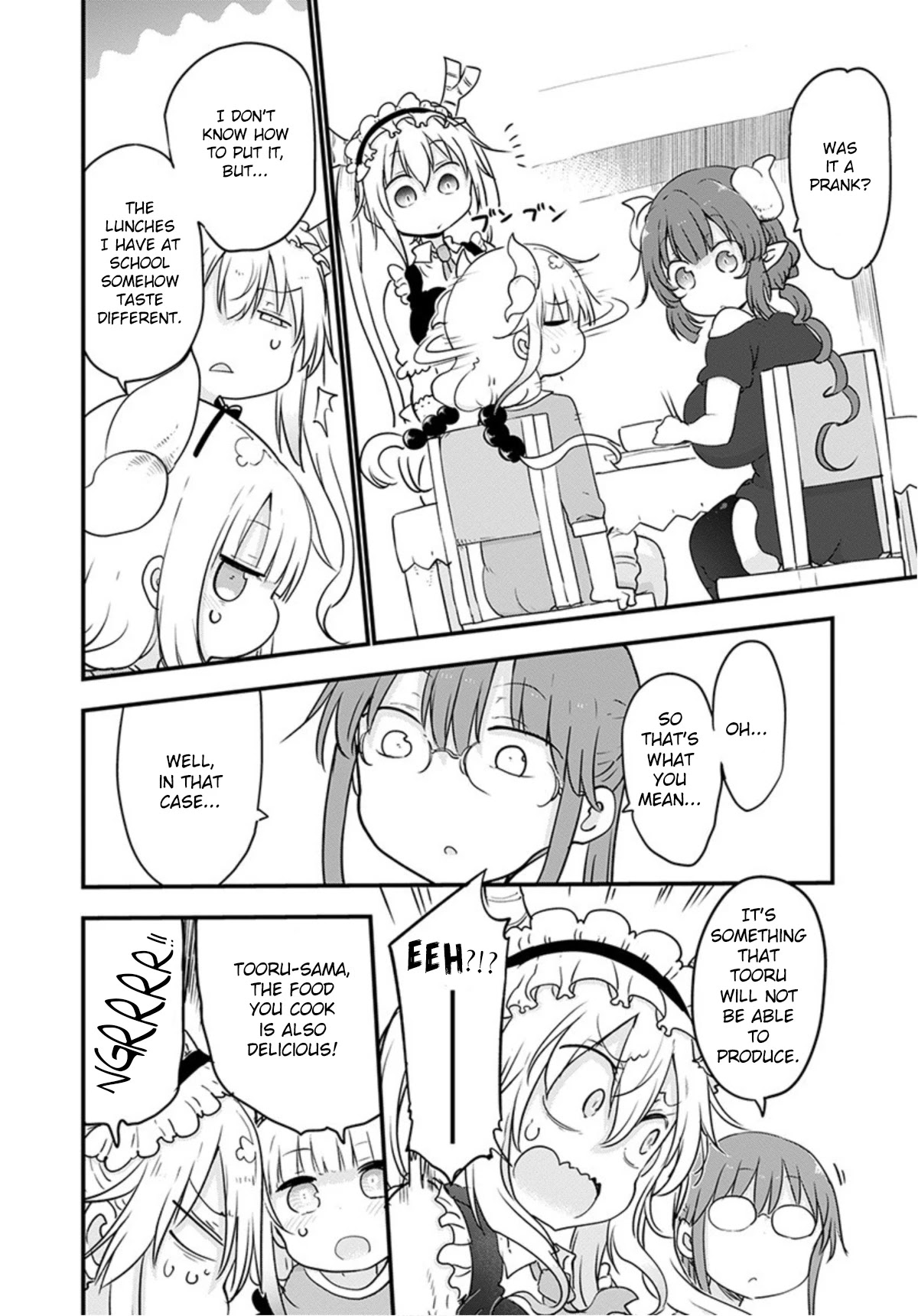 Miss Kobayashi's Dragon Maid: Ilulu Doesn't Understand Love chapter 98 page 8