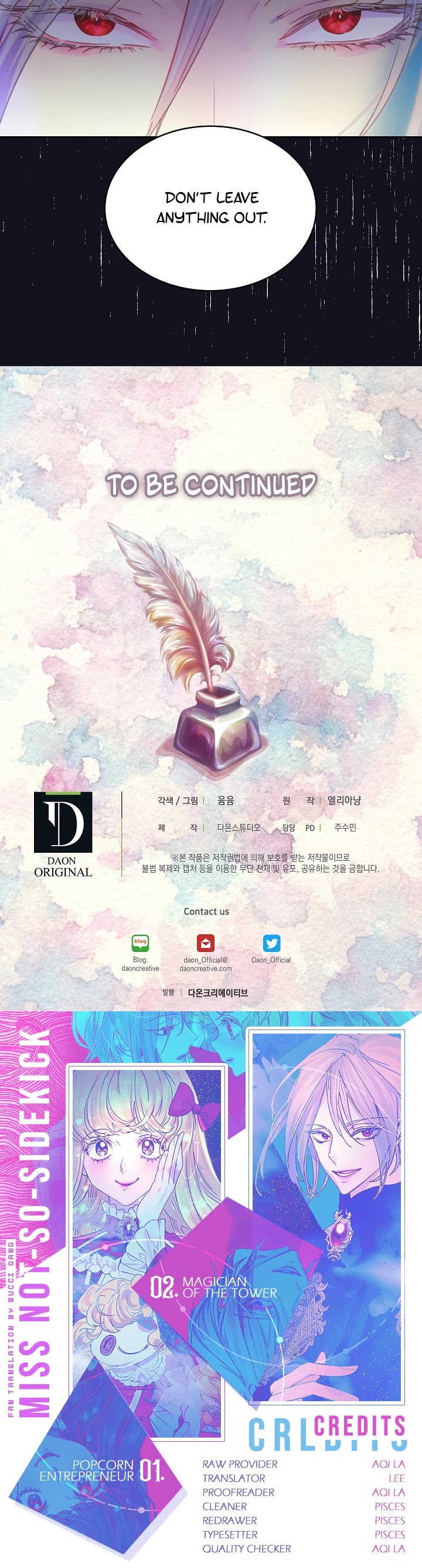 Miss Not-So Sidekick chapter 111 page 22