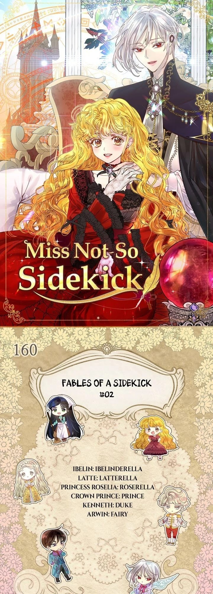 Miss Not-So Sidekick chapter 160 page 1