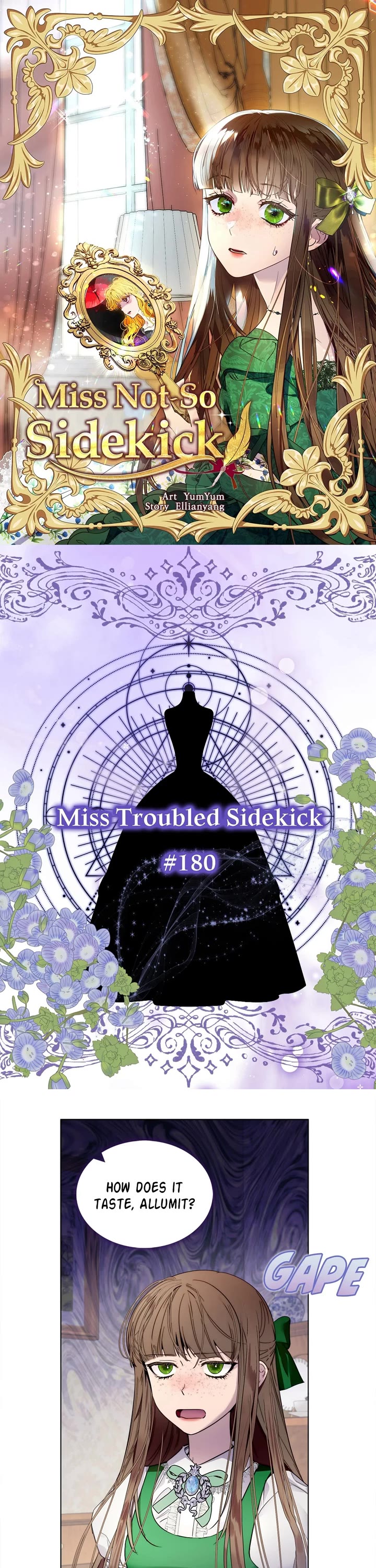 Miss Not-So Sidekick chapter 180 page 1