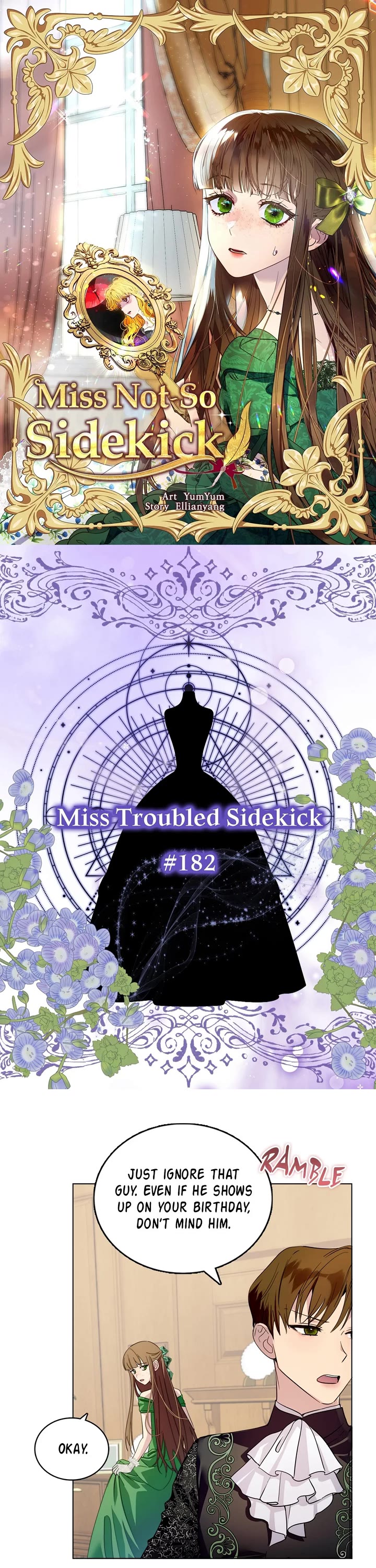 Miss Not-So Sidekick chapter 182 page 1