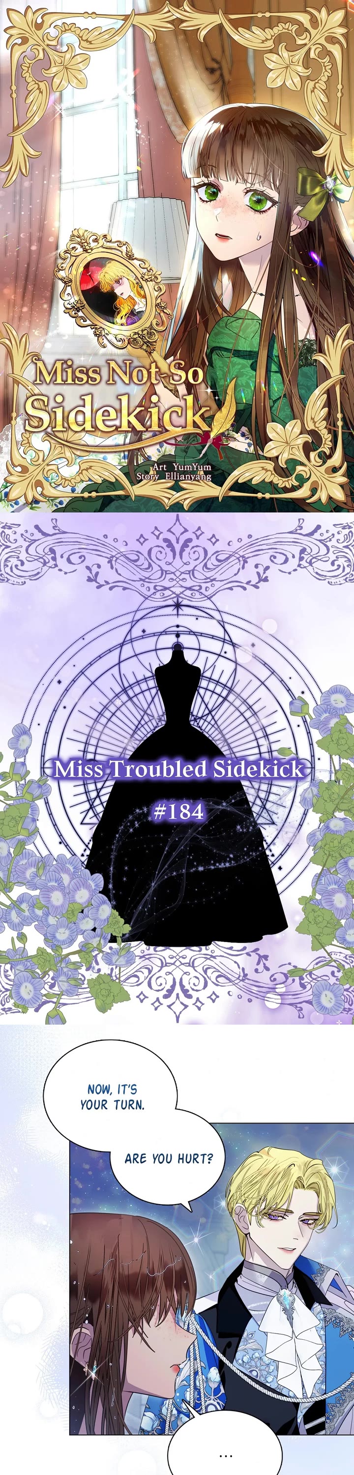 Miss Not-So Sidekick chapter 184 page 1