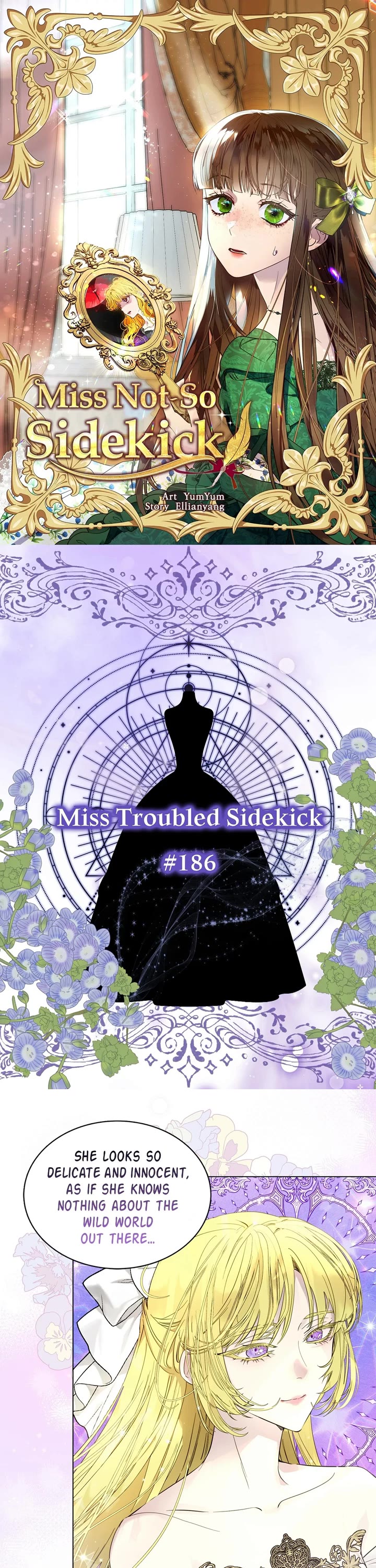 Miss Not-So Sidekick chapter 186 page 1