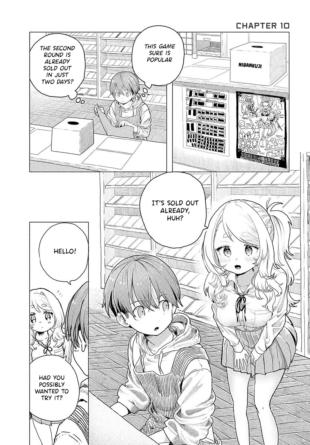 Miss Regular Customer Wants to Enjoy chapter 10 page 1