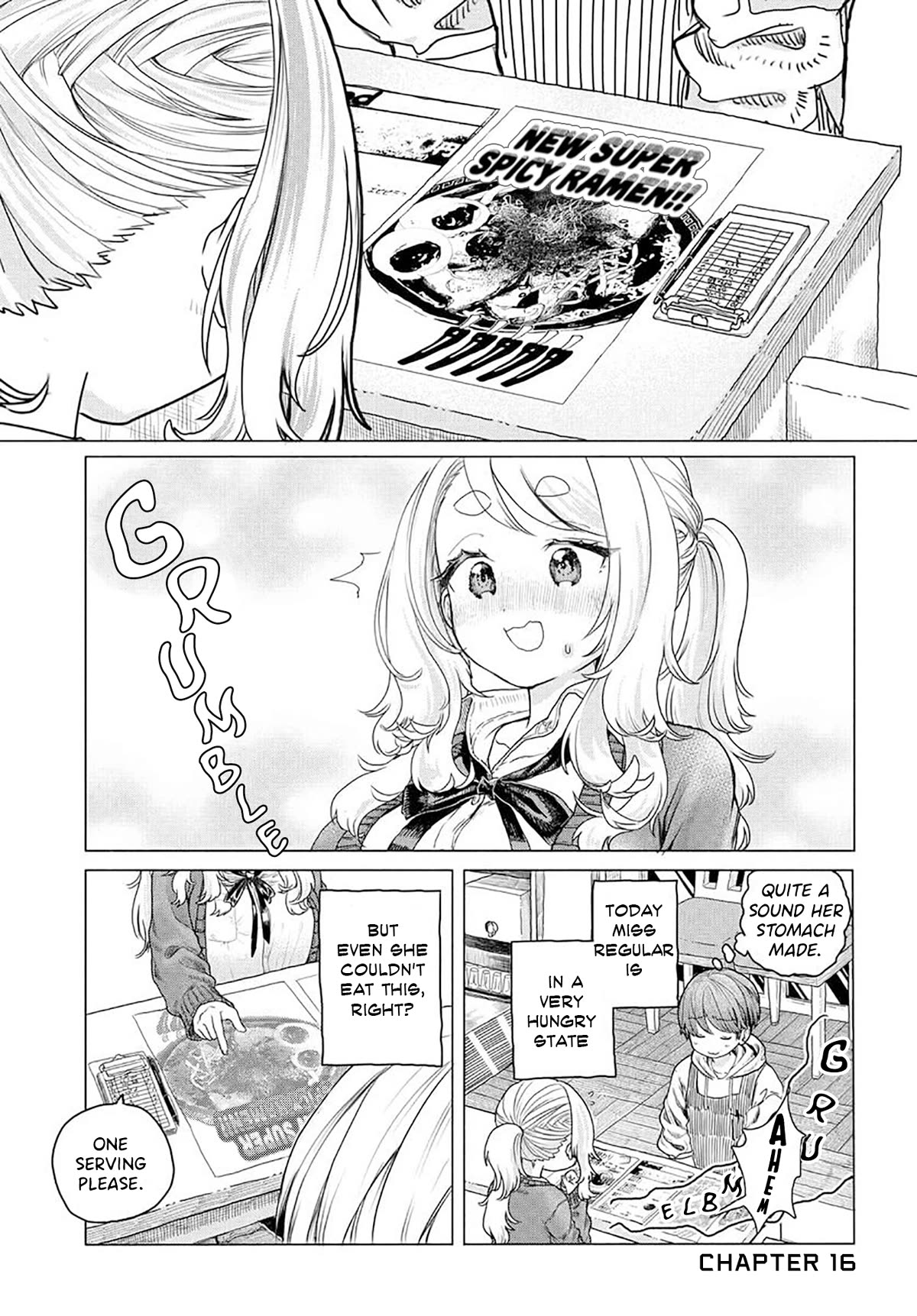 Miss Regular Customer Wants to Enjoy chapter 16 page 1