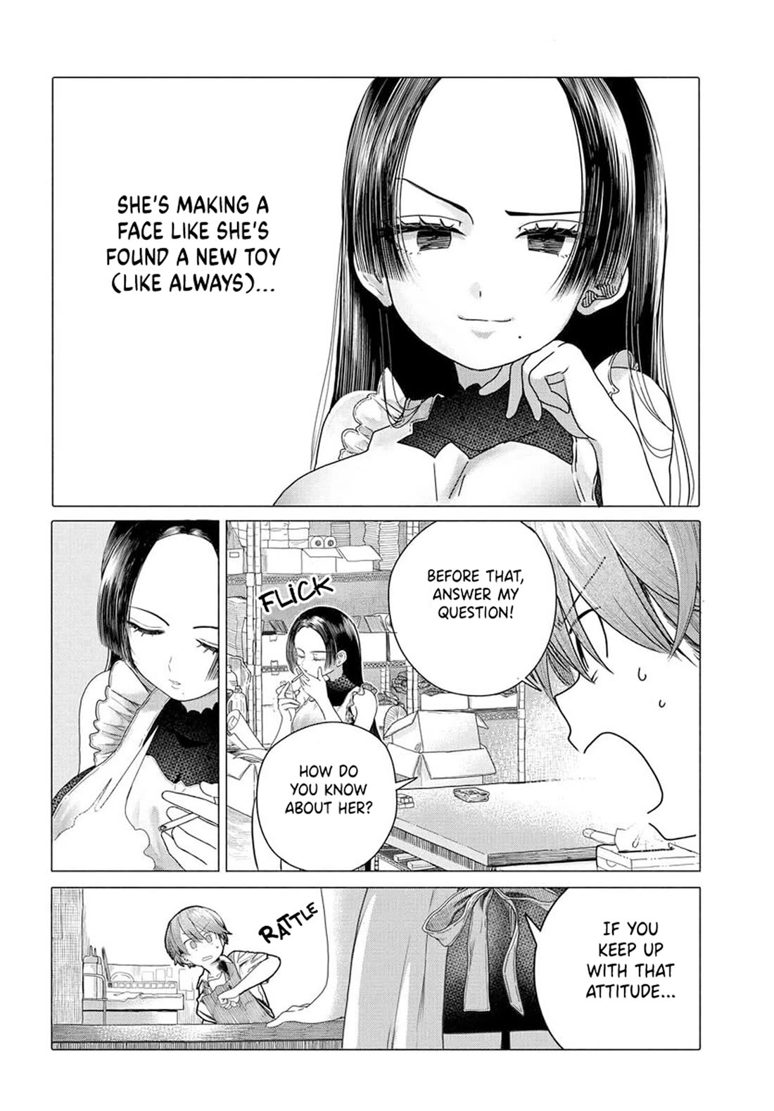 Miss Regular Customer Wants to Enjoy chapter 27.1 page 8