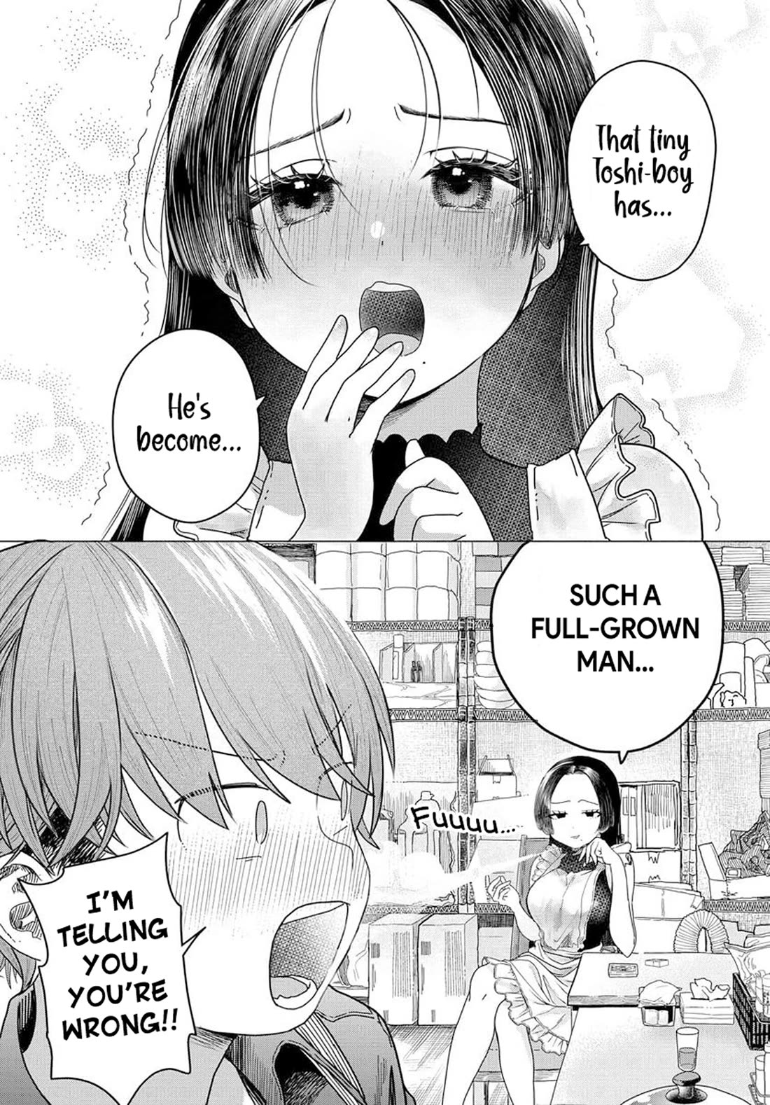 Miss Regular Customer Wants to Enjoy chapter 27.2 page 3