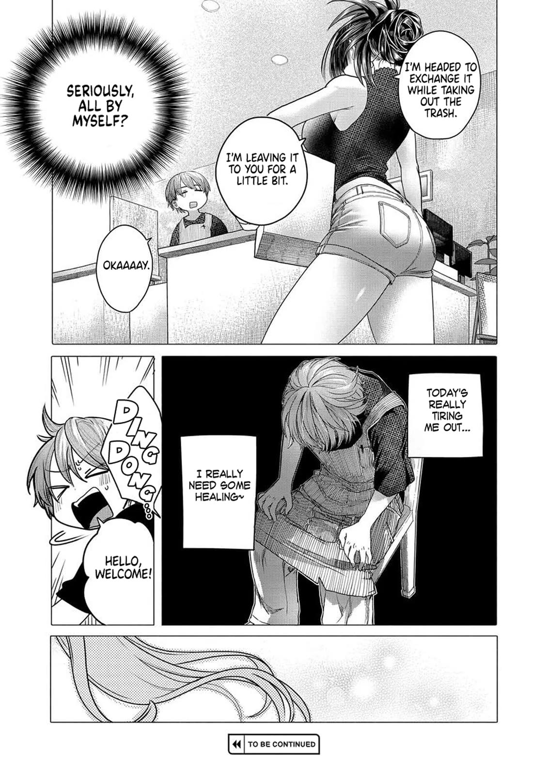 Miss Regular Customer Wants to Enjoy chapter 32.2 page 4