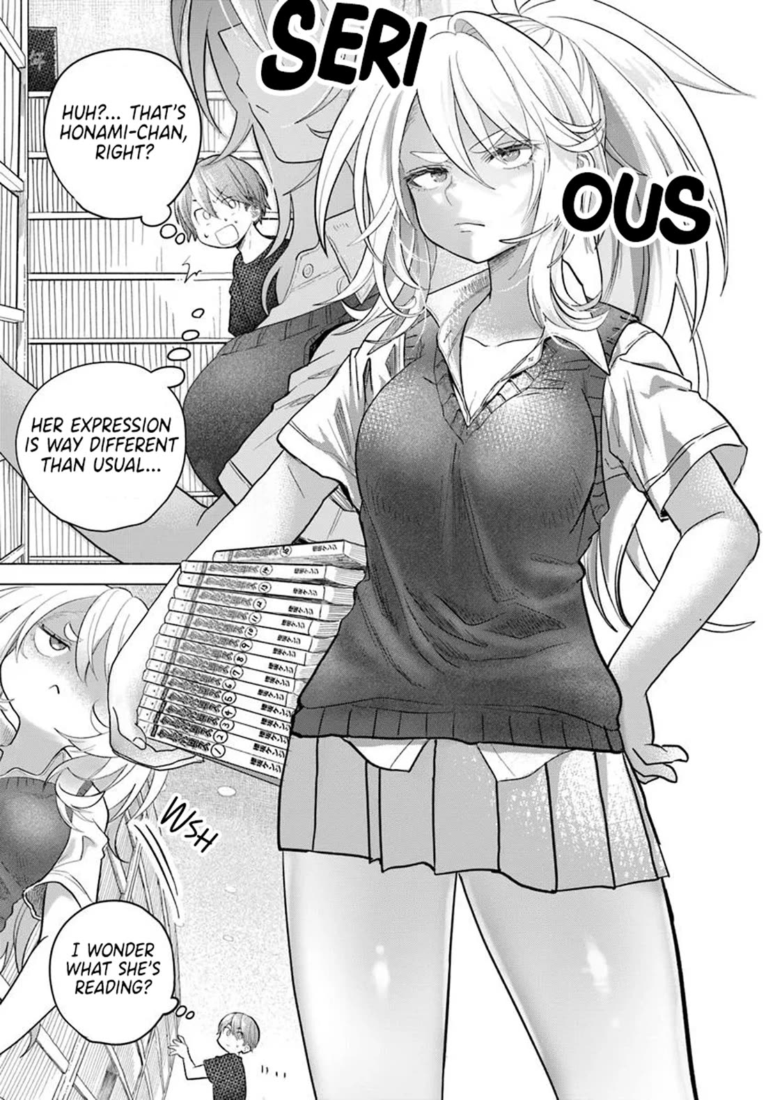 Miss Regular Customer Wants to Enjoy chapter 35.2 page 1