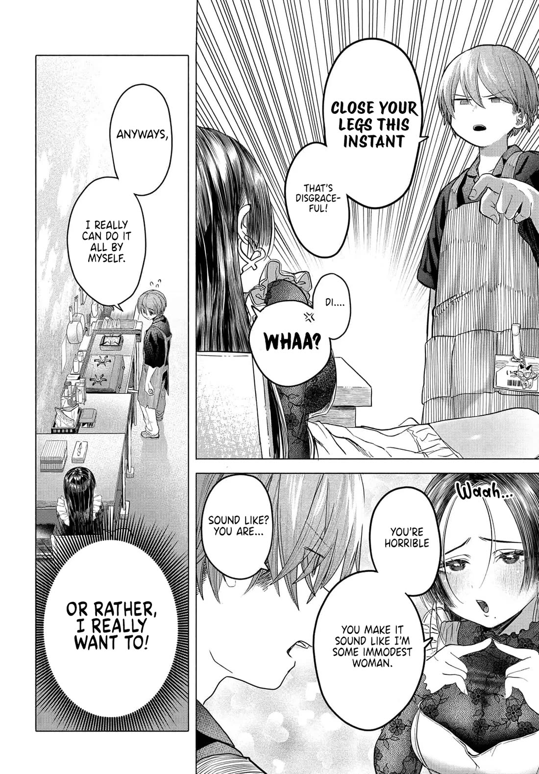 Miss Regular Customer Wants to Enjoy chapter 36.1 page 4