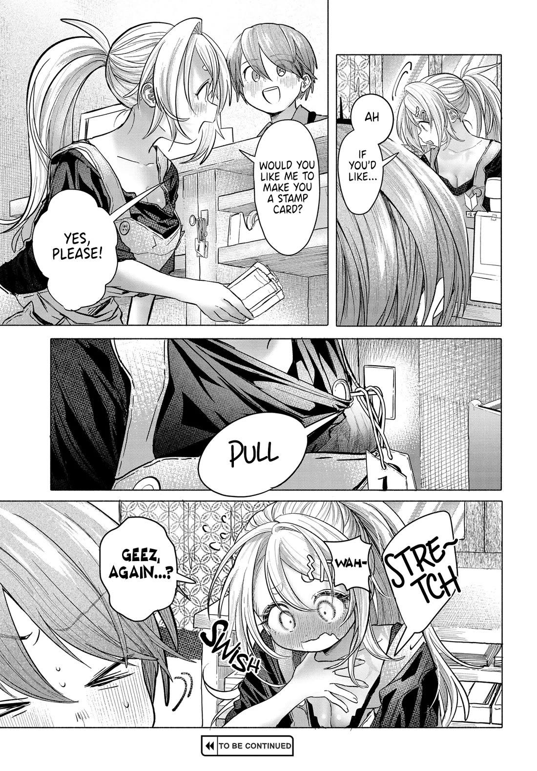 Miss Regular Customer Wants to Enjoy chapter 37.1 page 9