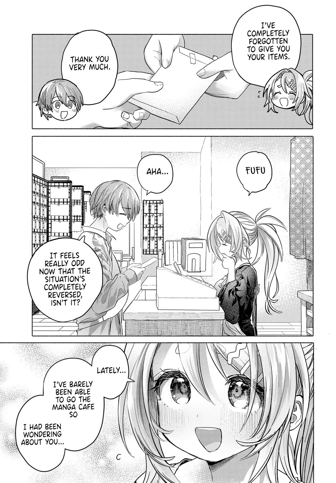 Miss Regular Customer Wants to Enjoy chapter 37.2 page 4