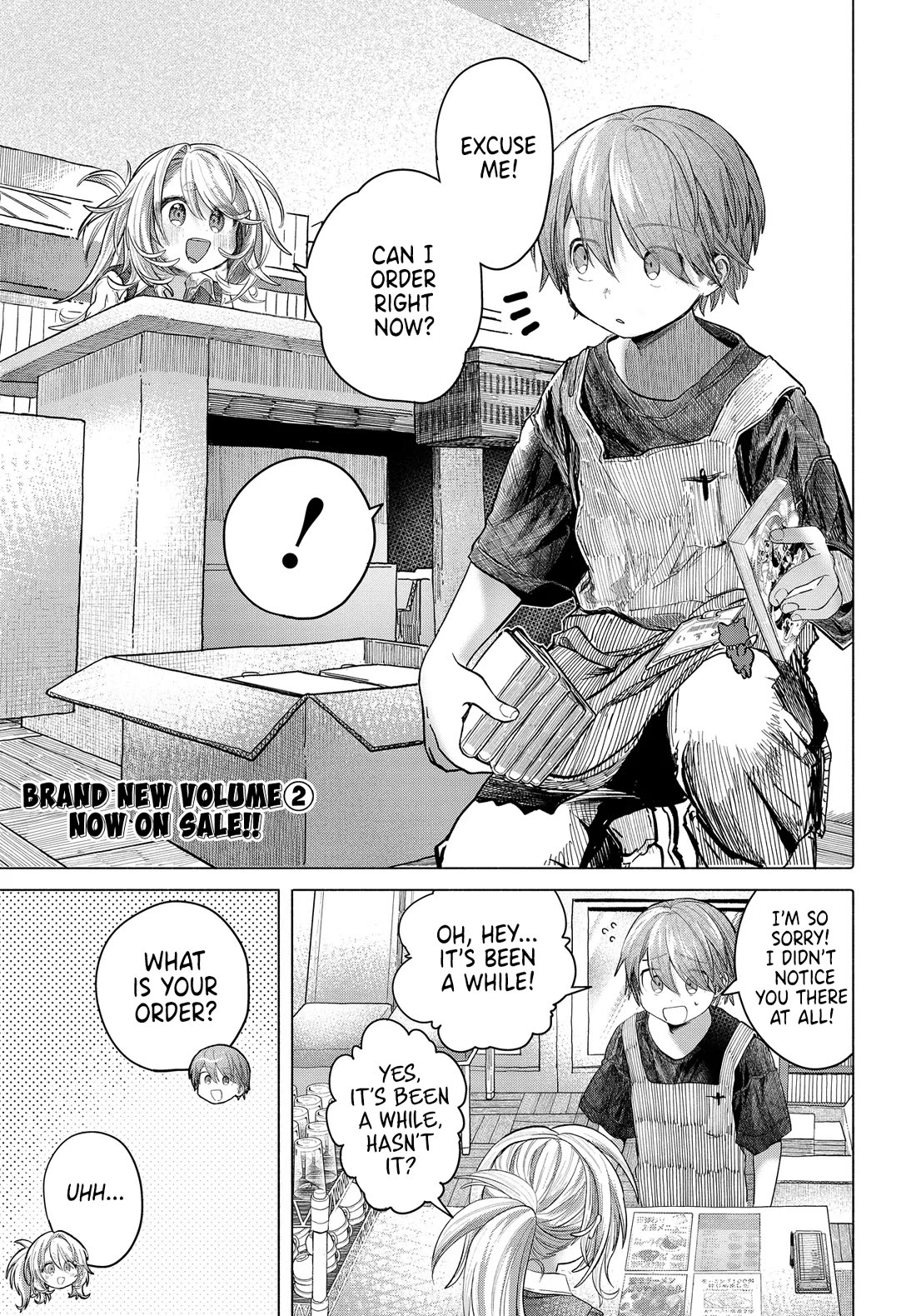 Miss Regular Customer Wants to Enjoy chapter 38.1 page 1