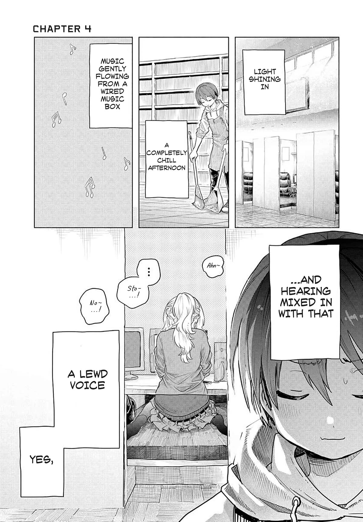 Miss Regular Customer Wants to Enjoy chapter 4 page 1