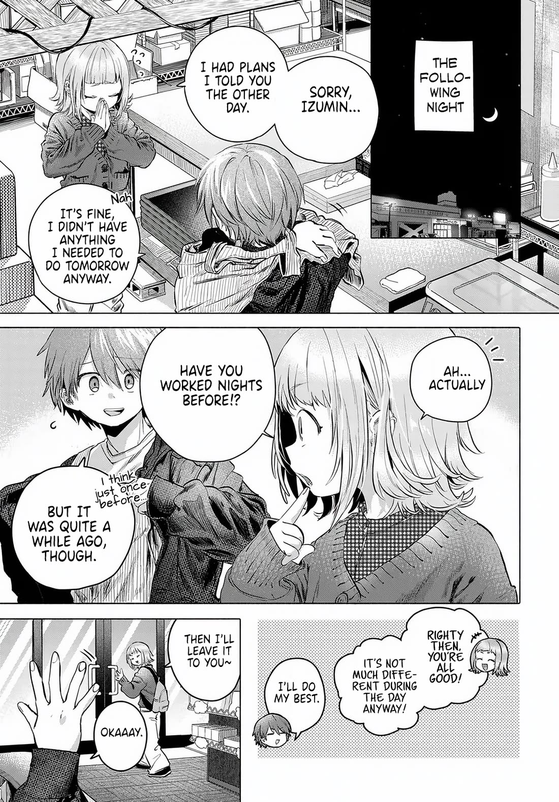 Miss Regular Customer Wants to Enjoy chapter 55 page 7